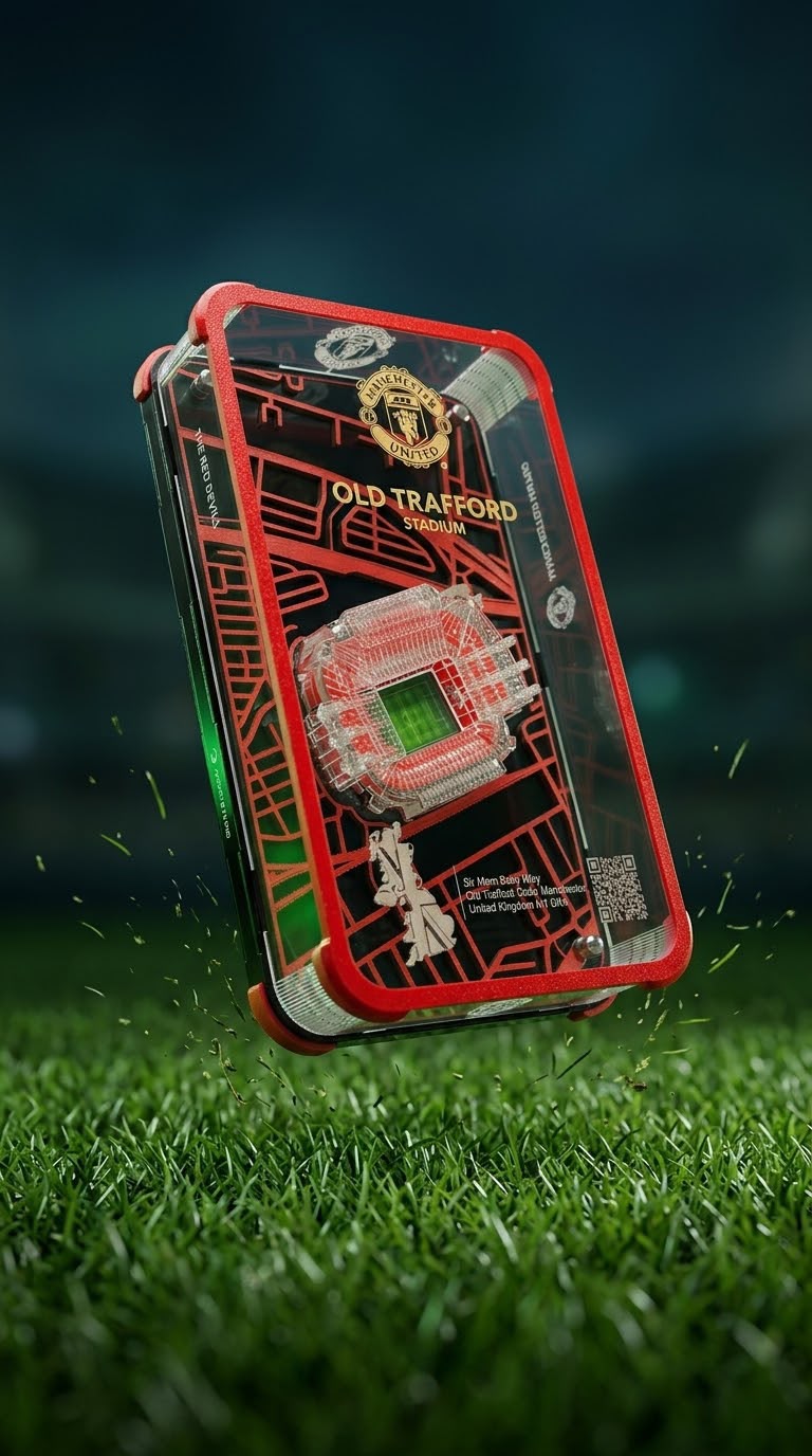 Old Trafford miniature by MicroStadio